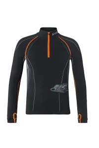 Werkshirt, lange mouw, ADVANCE, maat M, zwart