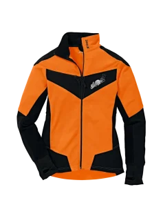 Fleecejack, DYNAMIC, maat S, fluo-oranje