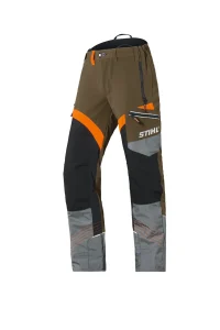 Klimbroek, zonder snijbescherming, ADVANCE X-CLIMB, maat S, turf